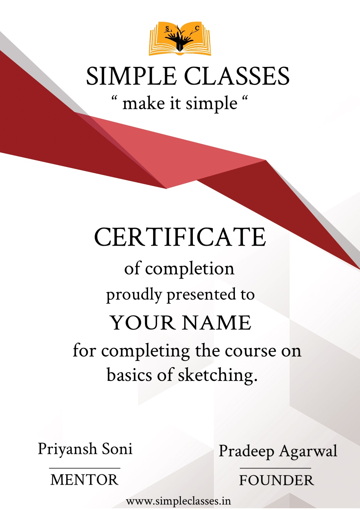 certificate demo image